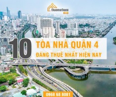 10 Tòa Nhà Văn Phòng Cho thuê Quận 4 Đáng Thuê Nhất Hiện Nay