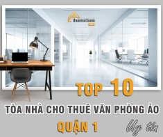 Top 10 tòa nhà cho thuê văn phòng ảo Quận 1 uy tín