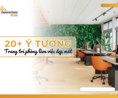 Biến Hóa Không Gian Với 20+ Ý Tưởng Trang Trí Phòng Làm Việc Đẹp Mắt