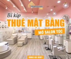 Bí kíp thuê mặt bằng mở salon tóc