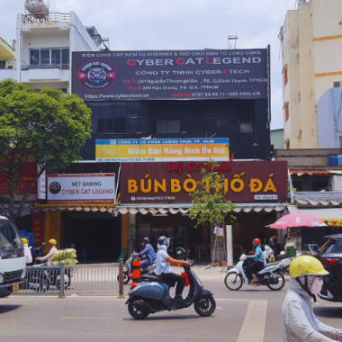 CHO THUÊ MẶT BẰNG QUẬN 6 - NGÃ TƯ SẦM UẤT